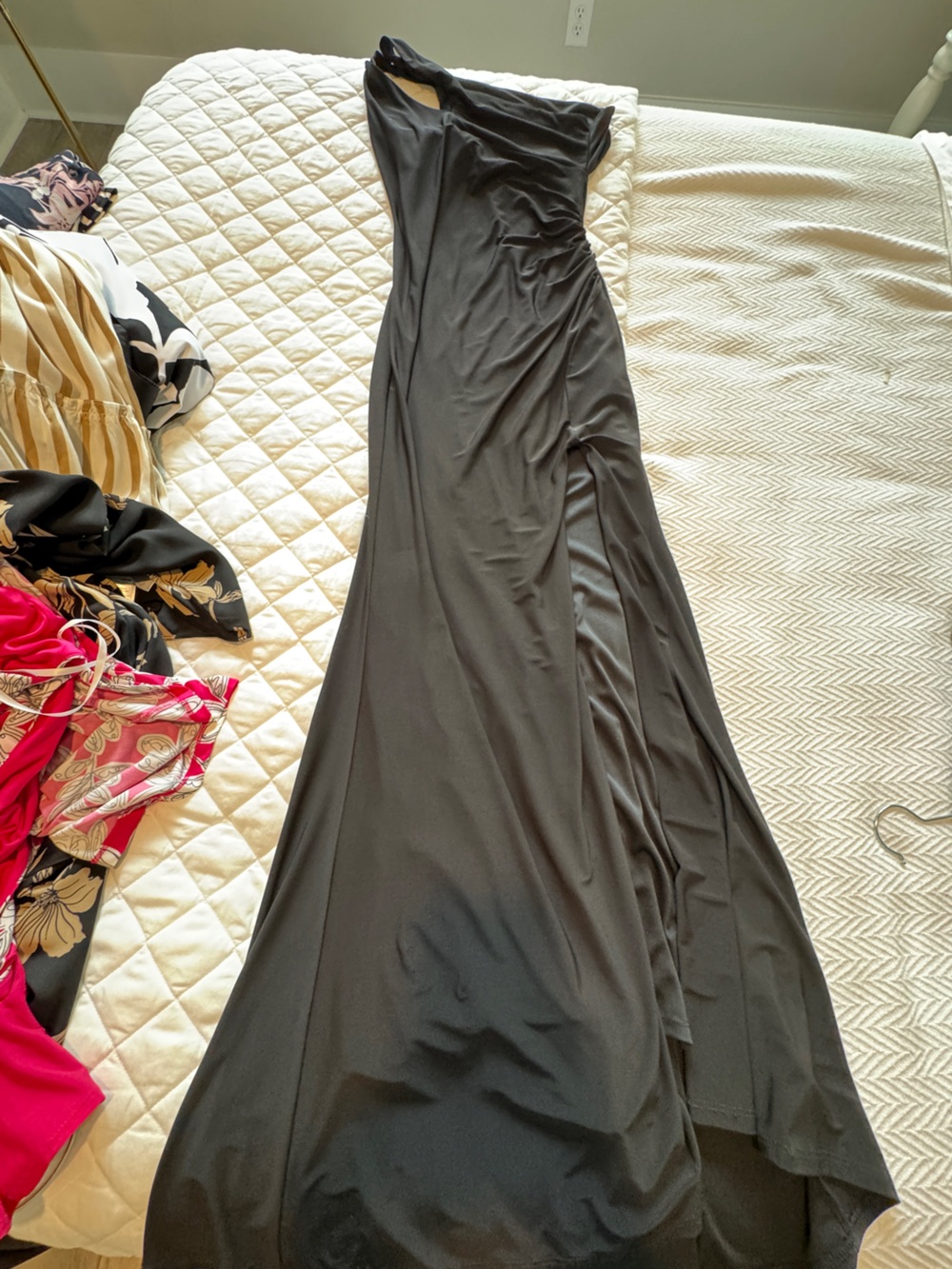 Jump Black Maxi Dress — Sleek Everyday Style